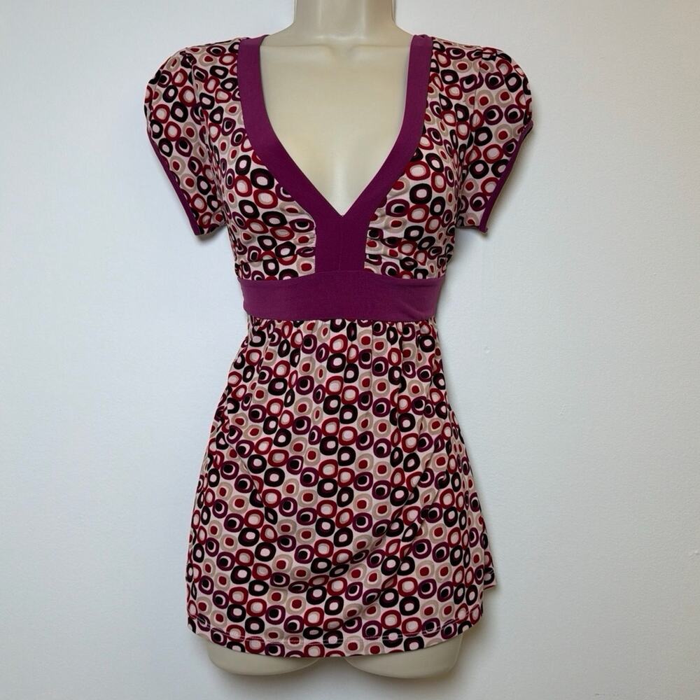Y2k Hot Tempered Babydoll Tunic Blouse